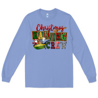 Colony Blue Christmas baking crew Long Sleeve Tee - FaDigitalArtStudio