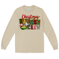 Mushroom Christmas baking crew Long Sleeve Tee - FaDigitalArtStudio