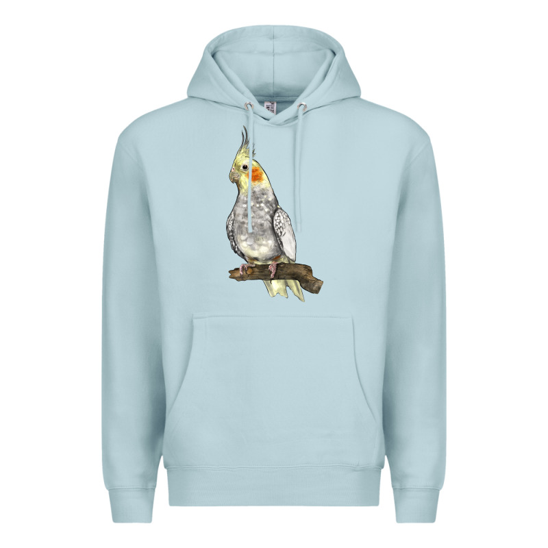 Cocktail Parrot Premium Hoodie by LillyAllenDesigns | Teevron