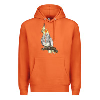 Carrot Cocktail Parrot Premium Hoodie - LillyAllenDesigns