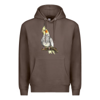 Coffee Cocktail Parrot Premium Hoodie - LillyAllenDesigns