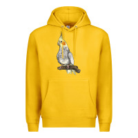 Lemon Cocktail Parrot Premium Hoodie - LillyAllenDesigns
