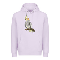 Lilac Cocktail Parrot Premium Hoodie - LillyAllenDesigns