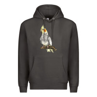 Smoke Cocktail Parrot Premium Hoodie - LillyAllenDesigns