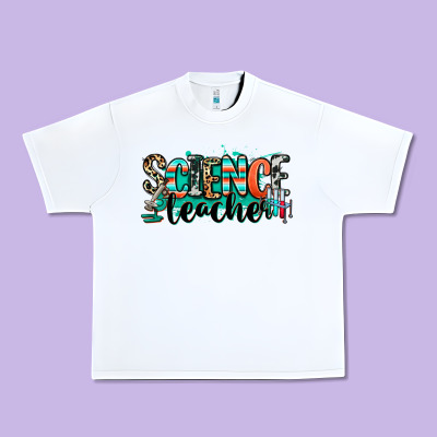 Science Teacher Urban Heavy Tee Designed By Ranaportraitstore