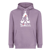 Lavender bigfoot christmas shirt Heavyweight Hoodie - DesigneFamous