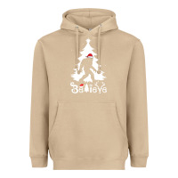 Mushroom bigfoot christmas shirt Heavyweight Hoodie - DesigneFamous
