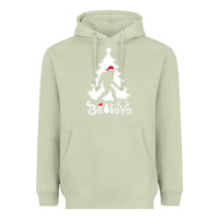 Matcha bigfoot christmas shirt Heavyweight Hoodie - DesigneFamous