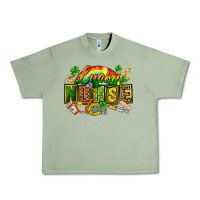 Oil Green lucky nurse  St. Patricks Day Urban Heavy Tee - FaDigitalArtStudio