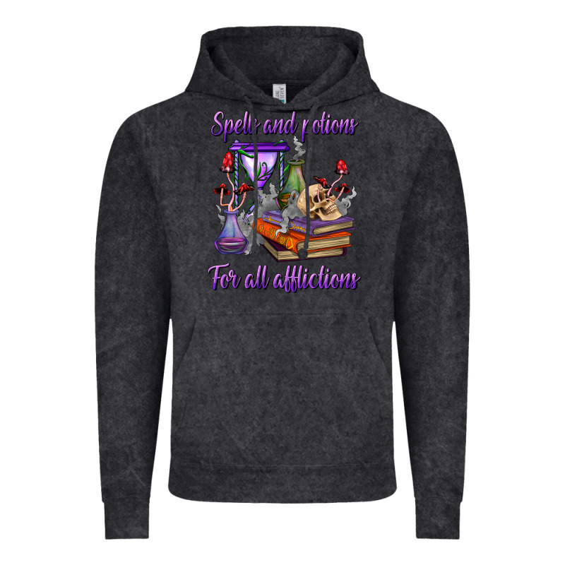 Spells And Potions For All Afflictions Vintage Hoodie by BundleAndBundleShop | Teevron