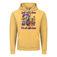 Vintage Mustard spells and potions for all afflictions Vintage Hoodie - BundleAndBundleShop