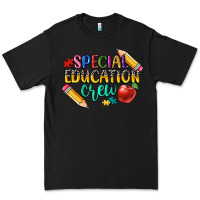 Black special education crew Premium Tee - CowGirlArtShop
