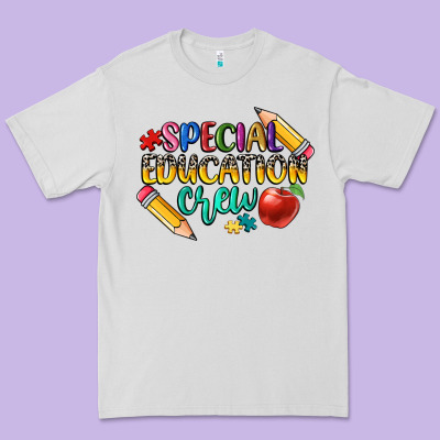 Special Education Crew Premium Tee Designed By Cowgirlartshop