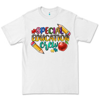 White special education crew Premium Tee - CowGirlArtShop