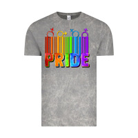 Cloud Rock Pride Barcode Vintage Tee - FaDigitalArtStudio