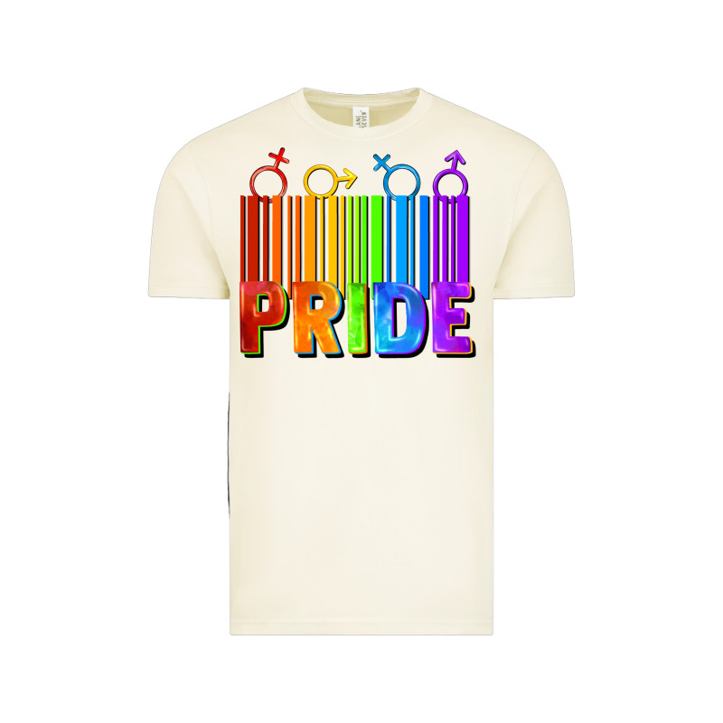 Pride Barcode Vintage Tee by FaDigitalArtStudio | Teevron