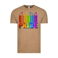 Vintage Coffee Pride Barcode Vintage Tee - FaDigitalArtStudio