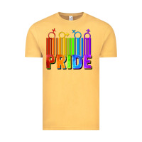 Vintage Mustard Pride Barcode Vintage Tee - FaDigitalArtStudio