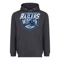 Smoke worcester railers Heavyweight Hoodie - DesigneFamous