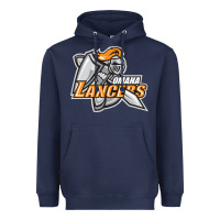 Navy omaha lancers Heavyweight Hoodie - DesigneFamous