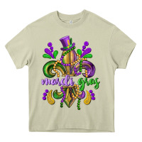 Mossy mardi gras fleur de lis Heavy Core Tee - CowGirlArtShop