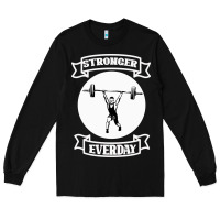 Black Stronger Everday Long Sleeve Tee - Bettercallsaul