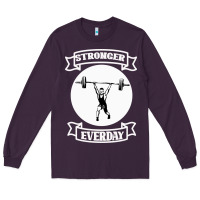 Plum Stronger Everday Long Sleeve Tee - Bettercallsaul