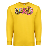 Lemon brave cancer awareness ribbon Premium Sweatshirt - JahusDesignShop
