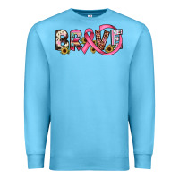 Ocean Blue brave cancer awareness ribbon Premium Sweatshirt - JahusDesignShop