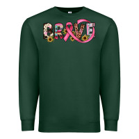 Sports Green brave cancer awareness ribbon Premium Sweatshirt - JahusDesignShop
