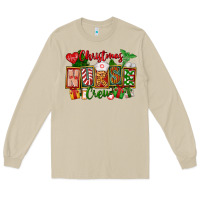 Mushroom Christmas Nurse Crew Long Sleeve Tee - FaDigitalArtStudio