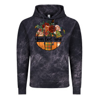 Cloud Black preview customize floral pumpkin Vintage Hoodie - BundleAndBundleShop