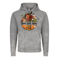 Cloud Rock preview customize floral pumpkin Vintage Hoodie - BundleAndBundleShop