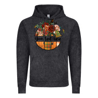 Vintage Black preview customize floral pumpkin Vintage Hoodie - BundleAndBundleShop