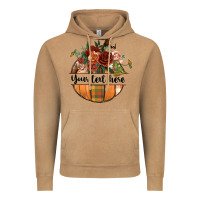 Preview Customize Floral Pumpkin Vintage Hoodie | Teevron