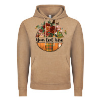 Vintage Coffee preview customize floral pumpkin Vintage Hoodie - BundleAndBundleShop