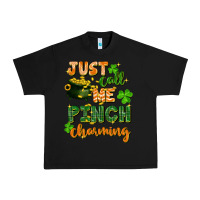 Black Just call me pinch charming St. Patricks Day Urban Heavy Tee - FaDigitalArtStudio
