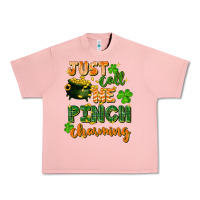 Salmon Just call me pinch charming St. Patricks Day Urban Heavy Tee - FaDigitalArtStudio