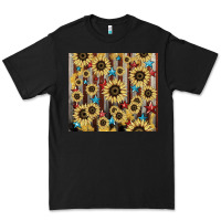 Black America flag sunflower star tumbler Premium Tee - HowdyJamesFarm