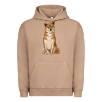 Pigment Burro shiba inu Urban Hoodie - RanaPortraitStore
