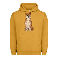 Pigment Peanut Butter shiba inu Urban Hoodie - RanaPortraitStore