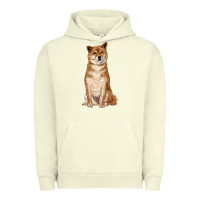 Pigment Pistachio shiba inu Urban Hoodie - RanaPortraitStore