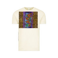 Vintage Arctic Leopard nana Vintage Tee - FaDigitalArtStudio