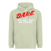Matcha d a r e anti drugs Heavyweight Hoodie - DesigneFamous