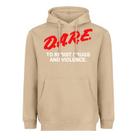Mushroom d a r e anti drugs Heavyweight Hoodie - DesigneFamous