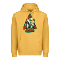 Mustard indian headdress arrowhead Premium Hoodie - Jasminsmagicworld