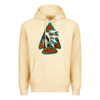 Pina Colada indian headdress arrowhead Premium Hoodie - Jasminsmagicworld