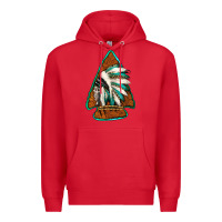 Red indian headdress arrowhead Premium Hoodie - Jasminsmagicworld