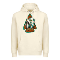 Sandshell indian headdress arrowhead Premium Hoodie - Jasminsmagicworld