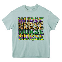 Nurse Mardi Gras Heavy Core Tee | Teevron